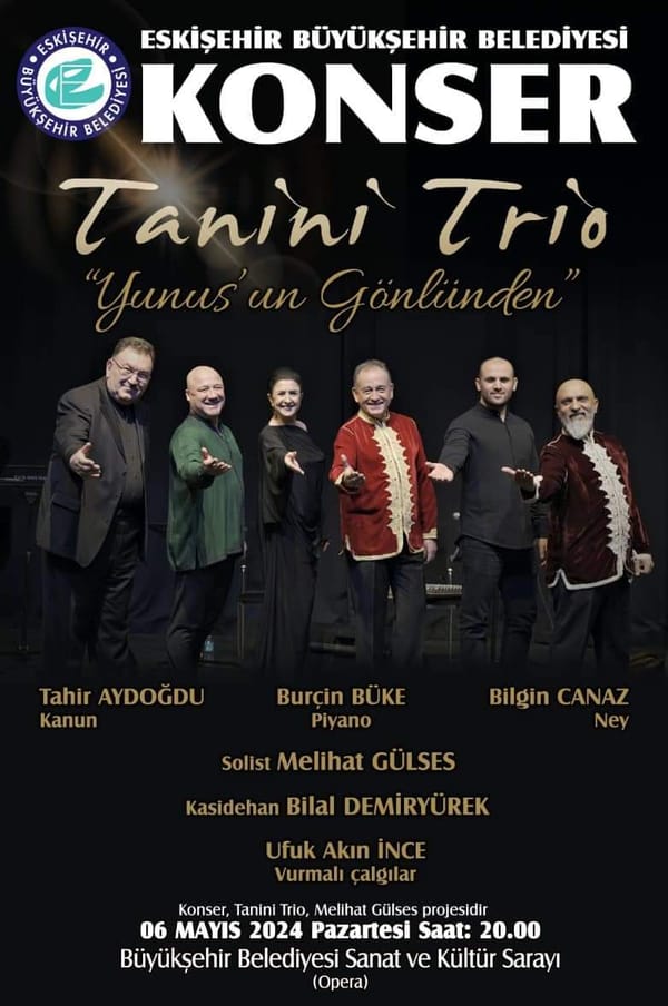 Tanini Trio "Yunus'un Gönlünden" Konseri